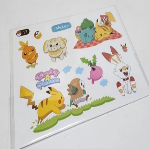 Pokémon Deco Pick Vita C Mask Pack 10 Sheets + Sticker Set K-Beauty - Image 4 of 4