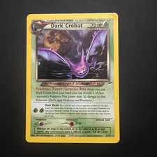 Dark Crobat 2/105 - Neo Destiny - HOLO - Pokémon TCG WOTC 2000