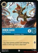 Robin Hood - Desert Wanderer Lorcana TCG 12 - 137/204 Normal