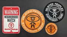 DILATED PEOPLES Promotional Hype Stickers & Patches Promo NEW OLD STOCK