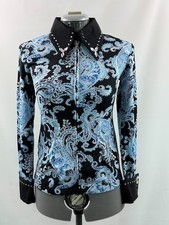Medium Western Show Pleasure Rail Shirt Jacket Clothes Showmanship Horsemanship