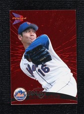 1999 Pacific Prism Red Hideo Nomo #93 b4d