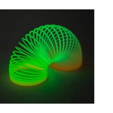 Fun 3" Rainbow Glow-in-the-Dark Coil Spring - Great for Parties  Events