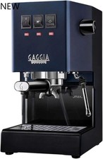 Gaggia RI9380/50 Classic Evo Pro Espresso Machine, Classic Blue, Small, NEW