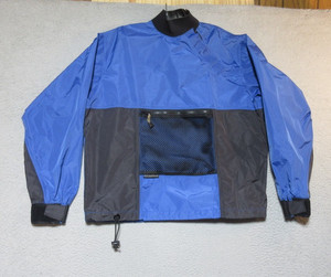 MTI Adventurewear Waterproof Pullover Jacket Large Mens Kayak Rafting Canoe