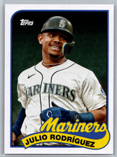 Julio Rodriguez/Ken Griffey Jr 2023 Topps Archives 1989 Double Headers 89DH-13