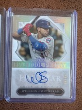 Willson Contreras 2020 Five Star Autograph Tool Phenom #4/25 Chicago Cubs Card