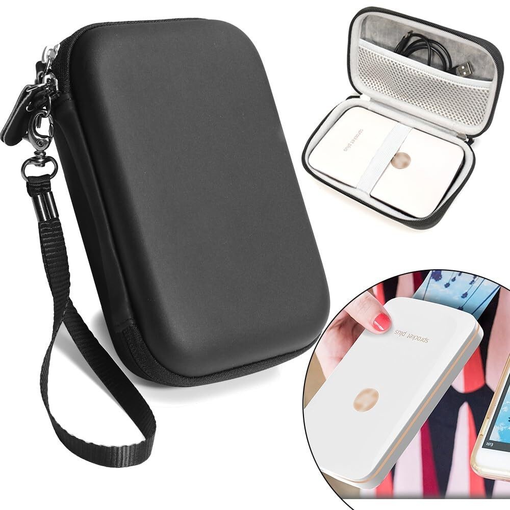 Carrying and Storage Case Travel Bag for HP Sprocket Plus Instant Photo Printer,