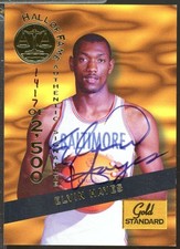 Elvin Hayes Card 1994 Signature Rookies Gold Standard HOF Autographs /2500 #12 