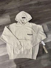 Fear Of God Essentials Hoodie (SS22) Light Oatmeal BRAND NEW WITH PACSUN TAGS
