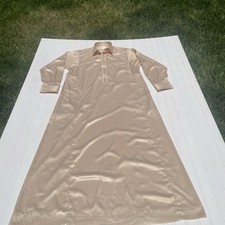 Saudi arabia style thobe,jubba.high quality soft smooth polyester.size 58 L
