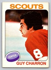 1975-76 O-Pee-Chee #32 Guy Charron (ref 176046)