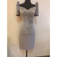 Modern Filipiniana Midi Mestiza Sleeve Dress BUY 3 GET 1 FREE