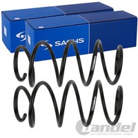 2X Sachs Fahrwerksfedern Vorne Passend FÜR Nissan Qashqai Links+Rechts | 991 226