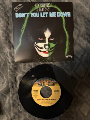 KISS Don t You Let Me Down/Hooked On Rock N Roll 45 From Box Set German sleeve