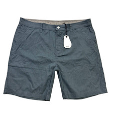 prAna Furrow Short Men's Size 38 Thundercloud Hemp Stretch UPF 30 NWT 1970561