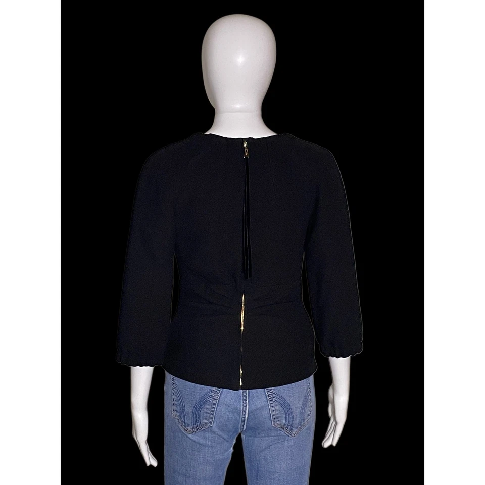 Top Louis Vuitton 2006 vintage de lana y seda negro de Marc Jacob para mujer FR 34 Foto 3 de 4