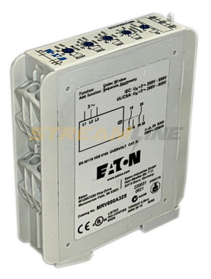 Eaton MRV690A32S Under Voltage Monitoring Relay, 22.5 mm, 690V, DPDT, Din Rail