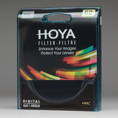 Hoya Digital HMC ND8 Filter, Graufilter 3 Stops, 62 mm