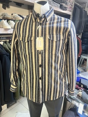 GMF 965 Men's Heavy Shirt Jacket Mod SN474 Size Large NWT
