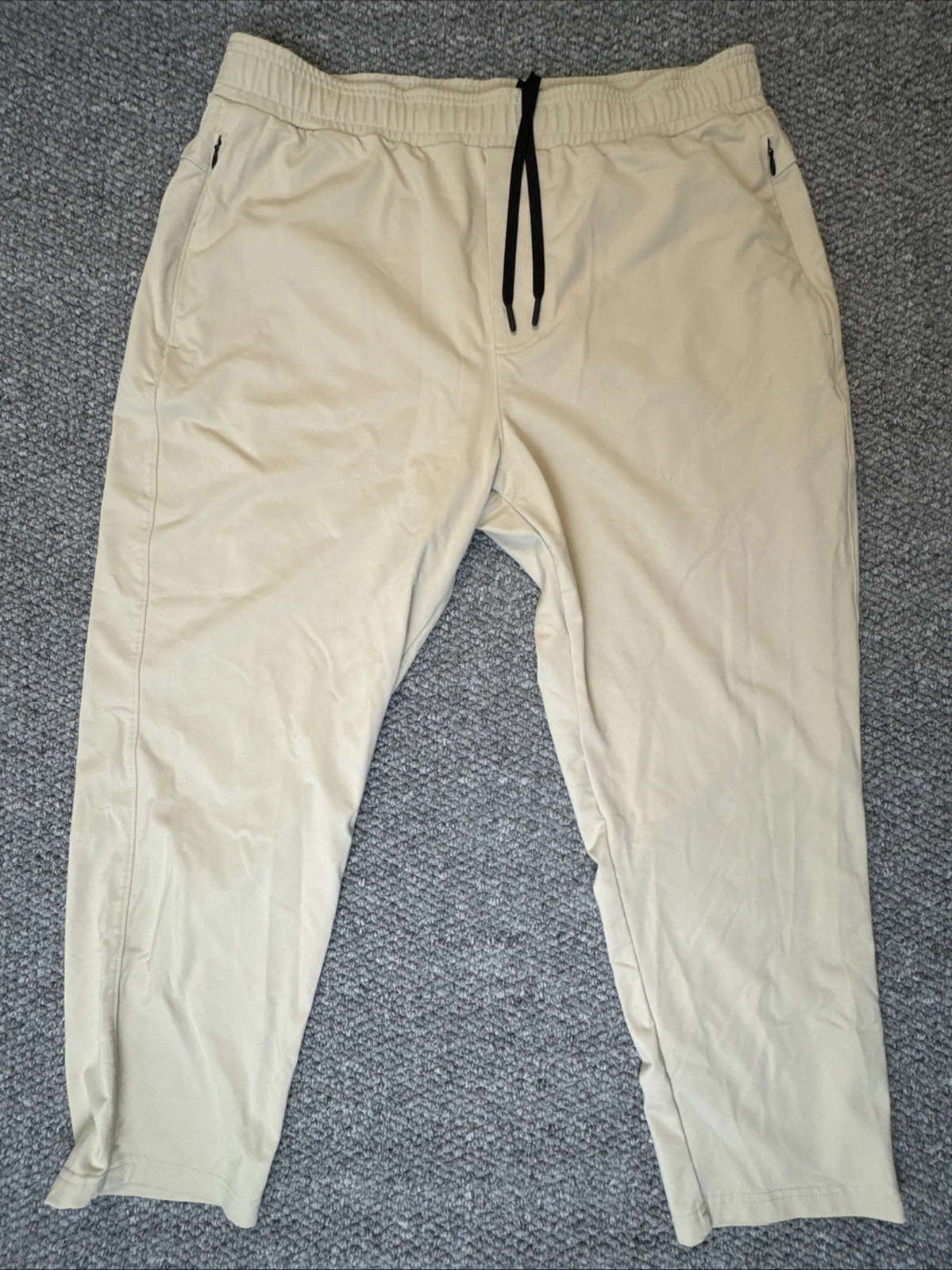 Public Rec Pants Men's 38x28 Khaki Brown All Day Every Day Joggers Performance