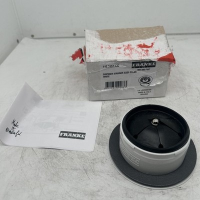 Franke WD-900-PWT Colorline 4-1/2  Wide Garbage Disposal Flange Kit White J1