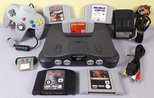 Nintendo 64 N64 console & games bundle including Turok 2 GC full set up