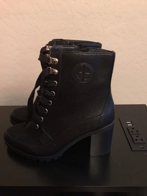 Gianni Bernini black boots 7.5 women's 