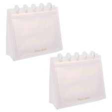 2 Pcs Stage Photo Album Stand Holder Display Mini Photocard Binder