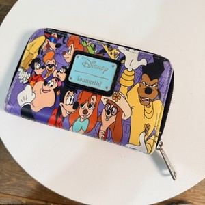 Loungefly Disney Goofy Movie Collage Ziparound Wallet