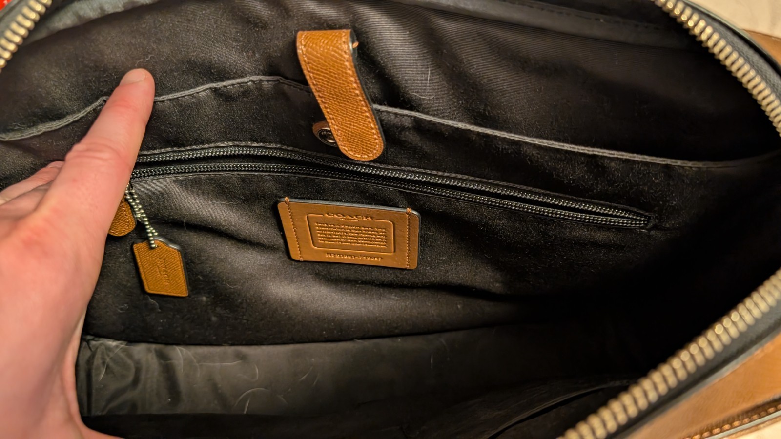 Coach Double Zip Metropolitan Briefcase / Shoulde… - image 7