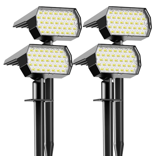 УЛИЧНЫЕ СОЛНЕЧНЫЕ ПРОЖЕКТОРЫ UGECL 4 УПАКОВКИ 74 СВЕТОДИОДА3 ЦВЕТА 2-В-1 ЧЕРНЫЙ 6890₽