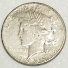 1925 S Peace Silver Dollar Very Good Condition