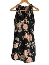 Sense Vintage Floral Slip Babydoll Dress Mini Size M Coquette HOCO Boho Festival