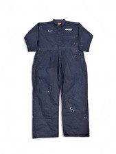 Vintage red kap cintas Mr. Rooter plumbing workwear coveralls Sz:54