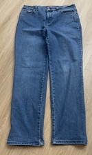 Gloria Vanderbilt Denim Jeans Women s Size 12 Black Stretch Pockets