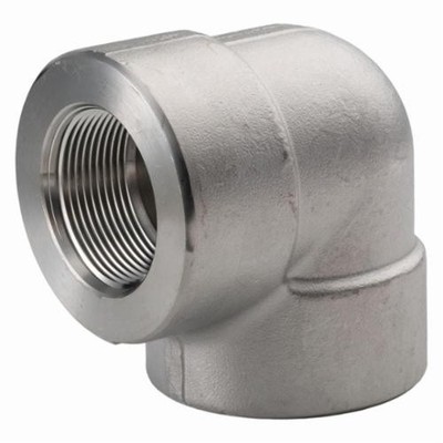 Merit Brass 3401D-12 90 Deg Elbow 3/4'' SS 3000 lb FNPT