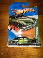 RARE Preston Tucker LLC. Hot Wheels 2011  Treasure Hunt TORPEDO Signed