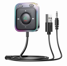 JOYROOM Bluetooth 5.4 AUX Car Adapter 2025 Upgrade Stronger Dual Mics Noise C