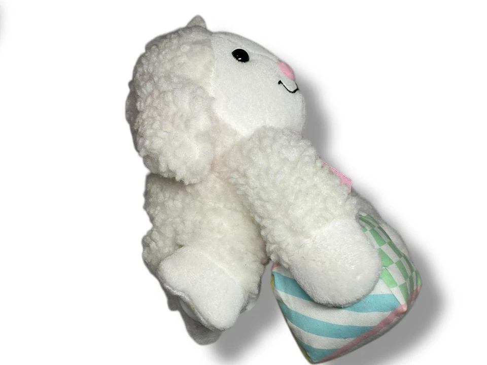 Juguete de peluche musical vintage Kids II McBaby oveja cordero tirador Foto 2 de 4