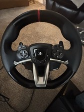 Image of Hori Racing Apex RWA Steering Wheel and Pedals Compatible with PS4/PS5/PC