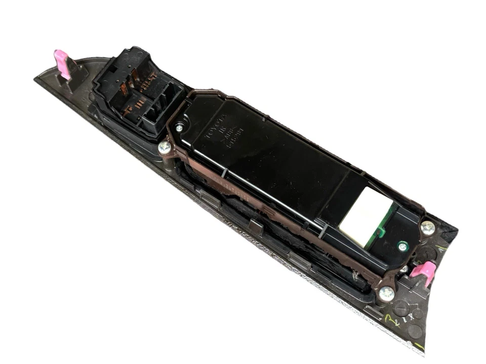 Interruptor de ventana 10-13 Lexus IS250 IS350 OEM lado del conductor LH grano de madera Foto 2 de 2