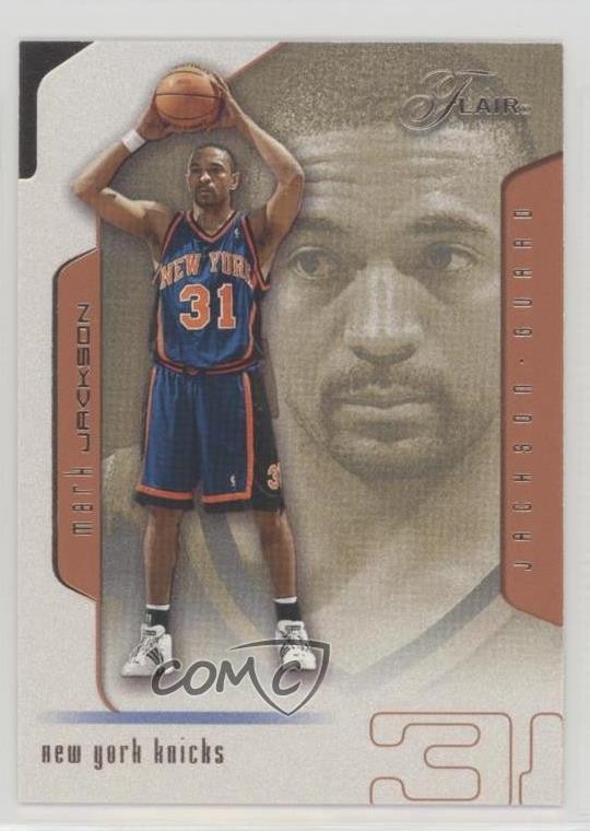 2001-02 Flair Mark Jackson #75 3c7