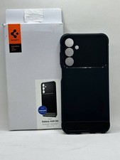 Image of Spigen Samsung Galaxy A25.5 G Case Rugged Armor Shockproof Matte Black ACS06831