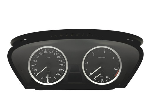 Tacho Kombiinstrument BMW 5 E60 6211 6937618 110080213100 29286
