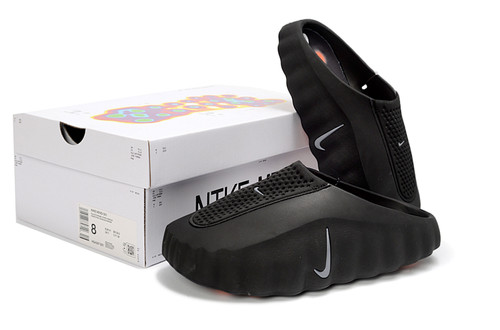 Nike Mind 001 Mule, Model HQ4307-001 Black(Runs small,Order one size up)