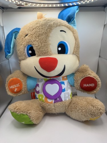 Fisher Price Laugh And Learn Love To Play Puppy Dog Plush Interactive Toy 2017