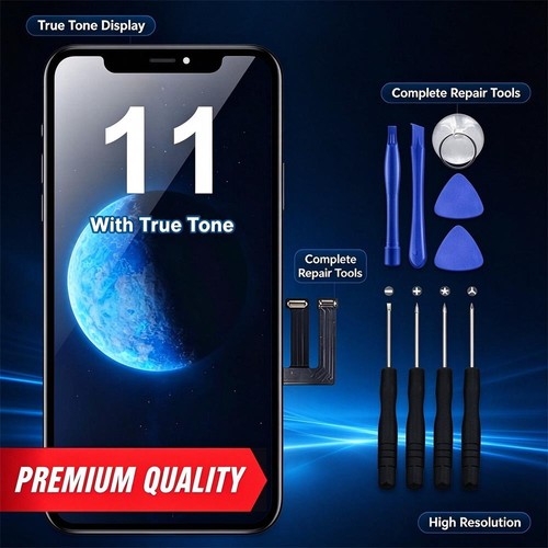 For iPhone 11 LCD Display Touch Screen Replacement Digitizer Assembly AAA+ Tools