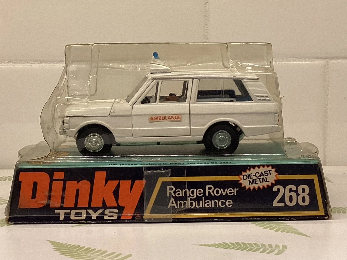 990K Rare Dinky 203 England Range Rover Customised Noir Die Cast