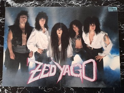 ZED YAGO feat. Jutta Weinhold * Poster * 40 x 28
